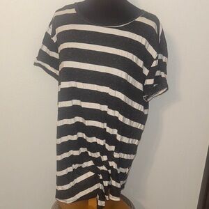 Umgee Short Sleeve Striped T-shirt size 2XL